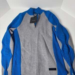 NWT Falke Ergonomic Sport System Half-Zip Wool-Blend Ski Base Layer Sz M